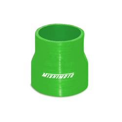 Silicone Hose Coupling, Straight, Green, 2.500 in. Inlet/2.750 in. Outlet, 3 in. Long, Each