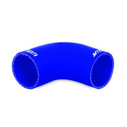 Silicone Hose Coupling, 90 Degree Elbow, Blue, 3.000 in. Inlet/3.000 in. Outlet, 3 in. Long, Each