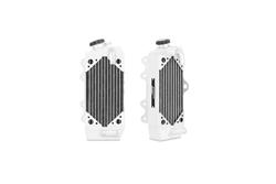 Radiators, Mishimoto X-Braced, Downflow, Natural, Aluminum, Left Side, Each