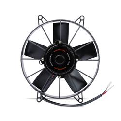 Fan, Race Line High-Flow, Electric, Single, 1,710 cfm, 5 Blades, Plastic, Black, 11 in. Diameter, Each