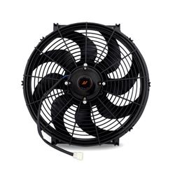 Fan, Race Line, Electric, Single, 2,200 cfm, 8 Blades, Plastic, Black, 16 in. Diameter, Each