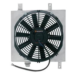 Electric Fan and Shroud, Single, Puller, 1,934 cfm, Plastic/Aluminum, Kit