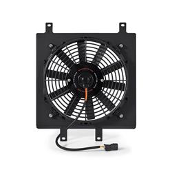 Fan Shroud, 92-00 Honda Civic Aluminum Fan Shroud, Black