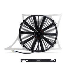 Fan and Shroud Kit, Single Electric Fan, 1,850 cfm, Natural Aluminum Shroud, BMW, 3.2L, Kit
