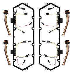 Glow plug harness and gasket, 1994-1997 Ford 7.3L Powerstroke Glow plug harness and gasket