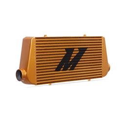 Intercooler, R-Line, Aluminum, Gold Finish, 3.00 in. Slip Fit Inlet/Outlet, Each