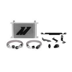 Oil Cooler, Heat Sink, Aluminum, Natural, -10 AN Male Threads Inlet/Outlet, Mitsubishi, 2.0L, Kit