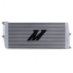 Fluid Coolers, Heavy-Duty Oil Cooler, 17 in x 7.5 in., Opposite-Side Outlets, Silver, Each