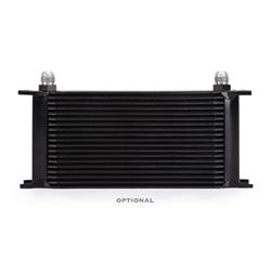 Oil Cooler, Aluminum, Black Finish, Infiniti, Nissan, Kit