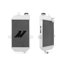 Radiator, Downflow, 2-row, Aluminum, Natural, Yamaha, Each