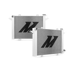 Radiator, Crossflow, 2-row, Aluminum, Natural, Dodge, Each