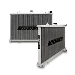 Radiator, Exact fit, Downflow, 3-row, Aluminum, Natural, Includes Radiator Cap, Nissan Skyline R32, Each
