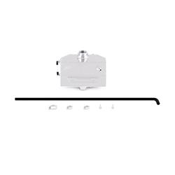 Coolant Reservoir Tank, Rectangular, Recirculating, Bolt-in, Aluminum, Polished, Ford, Each