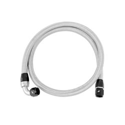 Hose, Braided Stainless Steel, -10 AN Female, Black, -10 AN Female, Black, 60 in. Long, Each