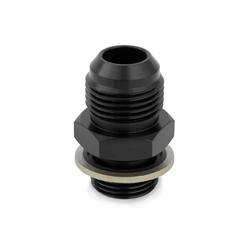 Fitting, Adapter, AN to Metric Threads, Straight, Aluminum, Black Anodized, -10 AN, M20 x 1.5, Each