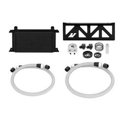 Oil Cooler, Heat Sink, Aluminum, Black Anodized, -10 AN Male Threads Inlet/Outlet, Scion, Subaru, 2.0L, Kit