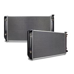Radiator, Exact Fit, Aluminum, Plastic, Without Raised Filler Neck, Chevrolet, GMC, 7.4L, Each