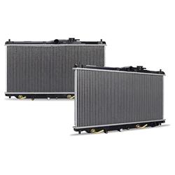 Radiators, Downflow, Automatic Transmission, Aluminum/Plastic, Accord, Prelude, Replacement Radiator, Each