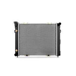 Radiator, Downflow, Aluminum, Plastic, Natural, Jeep, Each