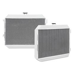 Radiator, X-Line, Crossflow Style, Three-row, Aluminum, Natural, Dodge, Plymouth, Automatic, Each