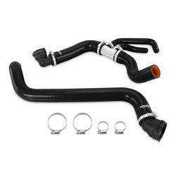 Radiator Hoses, Upper, Lower, Silicone, Black, Ford, Kit