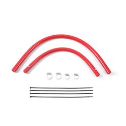 91-01 Jeep Cherokee 4.0 Silicone Heater Hose Kit, Red