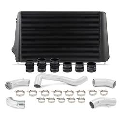 Intercoolers, Aluminum, Black, Intercooler Pipes, Polished, Chevy, Kit