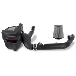 Air Intake, Performance Air Intake, Black Tube, Dry White Filter, Ford, 2.7L, Kit