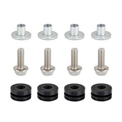 Intercooler Mounting Kit, Bolts, Bushings, Inserts, Kit