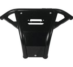 Bumper, Sport, Tube, Steel, Black Powdercoated, Winch Compatible, Polaris, Each