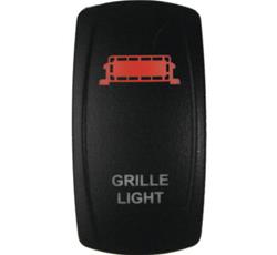 SWITCH GRILL LIGHT ON/OFF RED