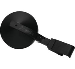 Side View Mirror, Slayer, Convex Glass, Manual Adjustment, Round, Plastic Housing, Black, Pair