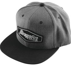 HAT DFR FLATBILL GRY/BLK