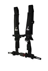 Racing Harnesses, Auto-Latch, UTV, Complete, 4-Point, Black, 2 in. Width, Each