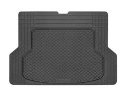 Floor Mats, AVM HD Trim To Fit, Thermoplastic, Black, Front/Second Seat, Heavy Duty, Set of 4