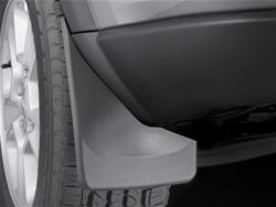 Mud Flaps, No-Drill DigitalFit, Thermoplastic, Black, Jeep, Rear, Pair