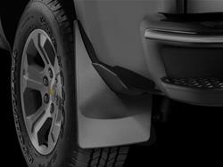 Mud Flaps, No-Drill, Thermoplastic, Black, Front and Rear, for Kia, Set of 4