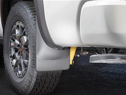 Mud Flaps, No-Drill, Thermoplastic, Black, Rear, for Nissan, Pair