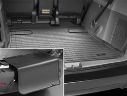 Floor Mats, Cargo Liners, Cargo Area/Bumper, Rubberized, Thermoplastic, Black, Ford, Lincoln, Each