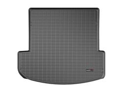Floor Mat, Automotive, Cargo Area, Thermoplastic, Black, for Kia, Each