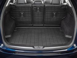 Floor Mats, Cargo Liners, Cargo/Seat Back Position, Thermoplastic, Black, Mazda, Each