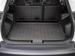 Floor Mats, Cargo Liners, Cargo Area, Thermoplastic, Black, Jeep, Cherokee, Each