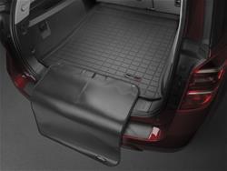 Floor Mats, Cargo Liners, Cargo Area with Bumper Protector, Thermoplastic, Black, Land Rover, Each