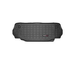 Floor Mat, Weather Tech, Cargo Area, Thermoplastic, Black, Jeep, Each