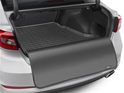 Floor Mats, Cargo Liner with Bumper Protector, Rubberized/Thermoplastic, Black, Dodge, Magnum, Each