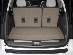 Floor Mats, Cargo Liner HP, Cargo/Seat Back, Behind 3rd Row Seat,Thermoplastic, Tan, Cadillac, Chevy, GMC, Each