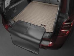 Floor Mats, Cargo Liners, Cargo Area/Bumper, Thermoplastic, Tan, Covers Behind the 2nd Row Seating On Models with 3rd Row Seating, for Nissan, Each