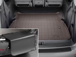 Floor Mats, CargoLiner, Fits Behind 2nd Row Seating with Bumper Protector, Thermoplastic, Cocoa, for Infiniti, Each