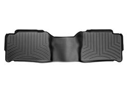 Floor Mat, Second Seat, Thermoplastic, Black, Cadillac, Chevy, GMC, Pair