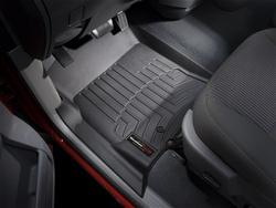Floor Mat, Front Seat, Thermoplastic, Black, Dodge, Pickup, Pair